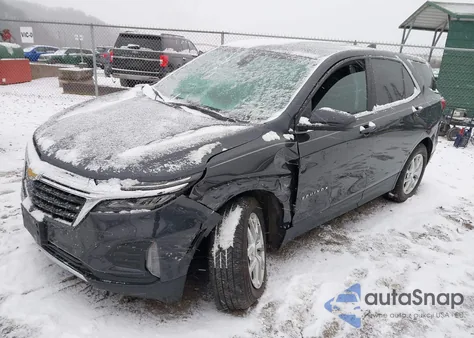 2023 Chevrolet Equinox Awd 2Fl из США, поврежденный, VIN 3GNAXTEG5PS112505